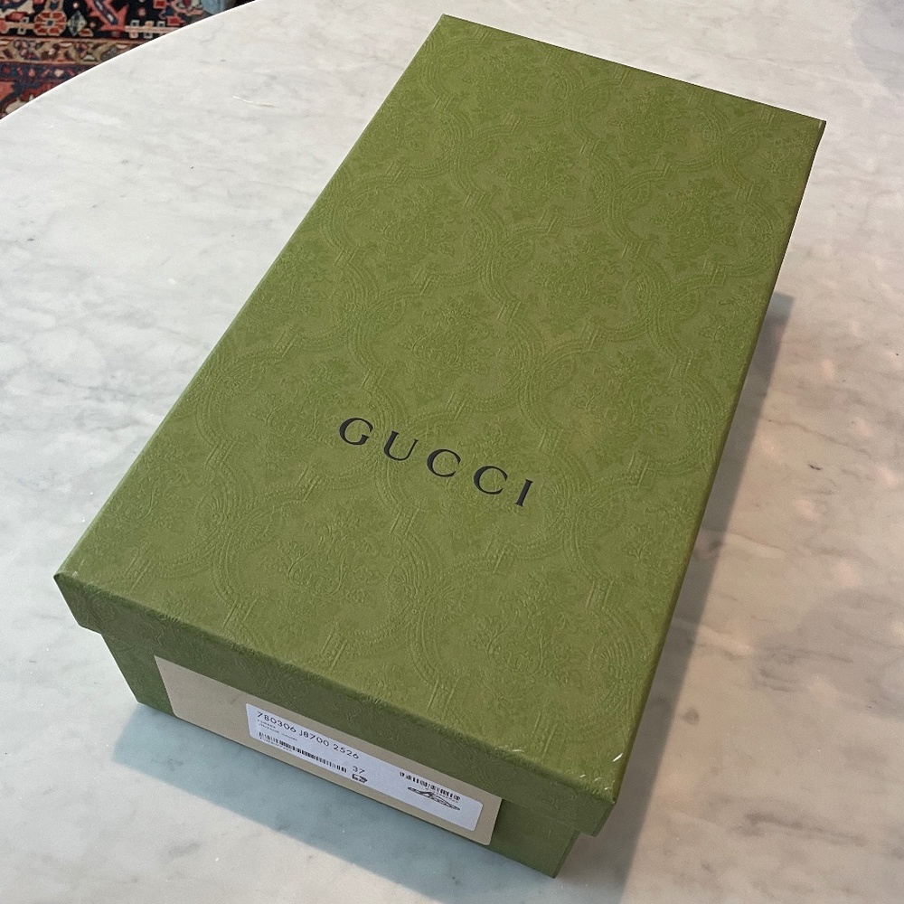 Gucci Shoe Box 8x14x5 inches